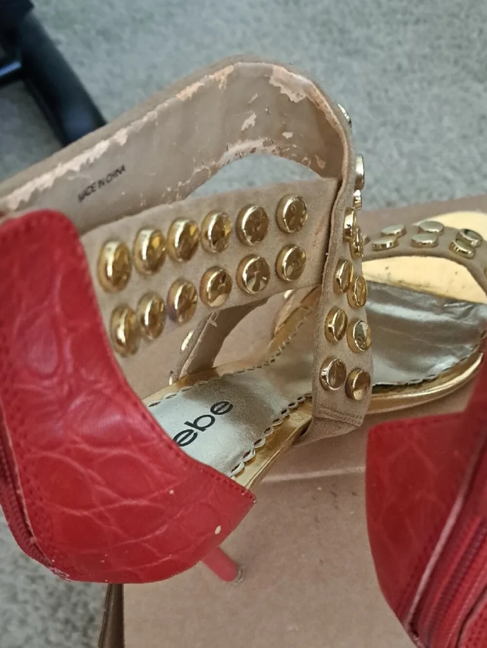 bebe high heel